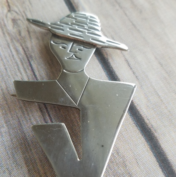 925 STERLING SILVER PIN - Picture 1 of 7